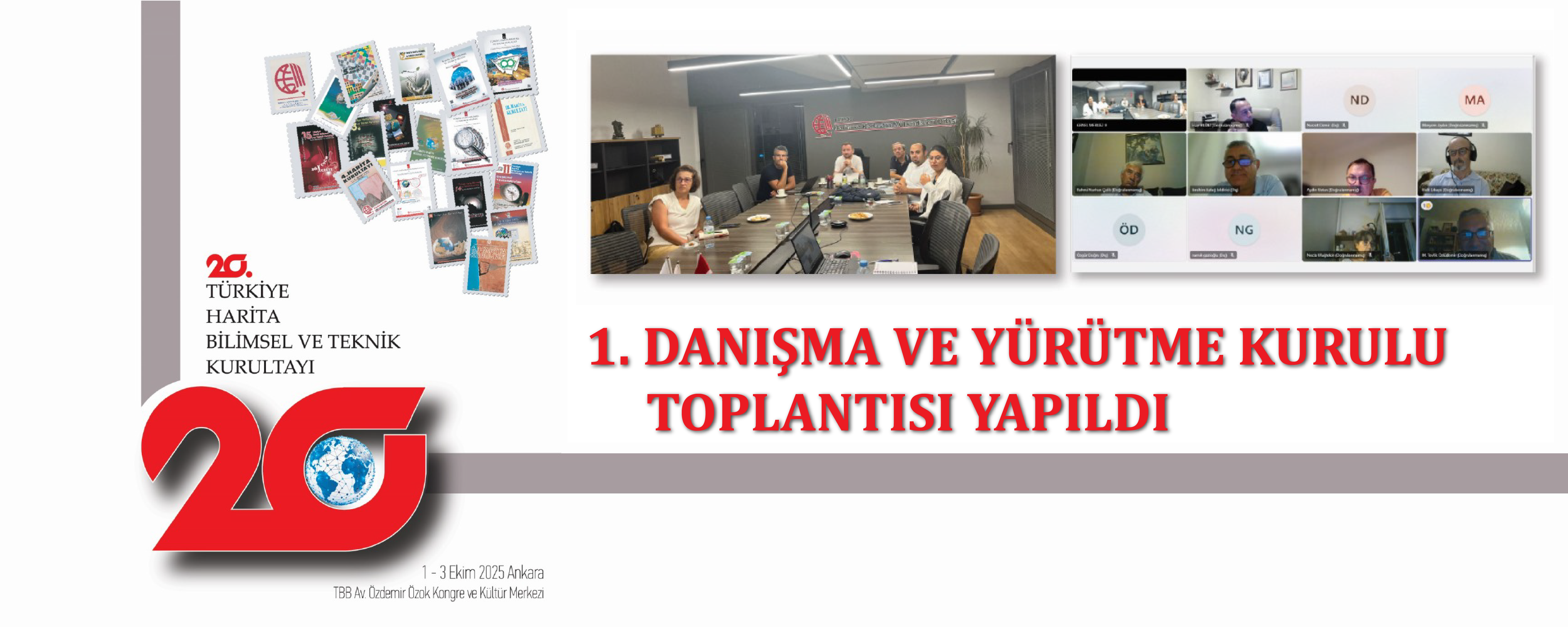 1. DANIŞMA VE YÜRÜTME KURULU TOPLANTILARI GERÇEKLEŞTİRİLDİ