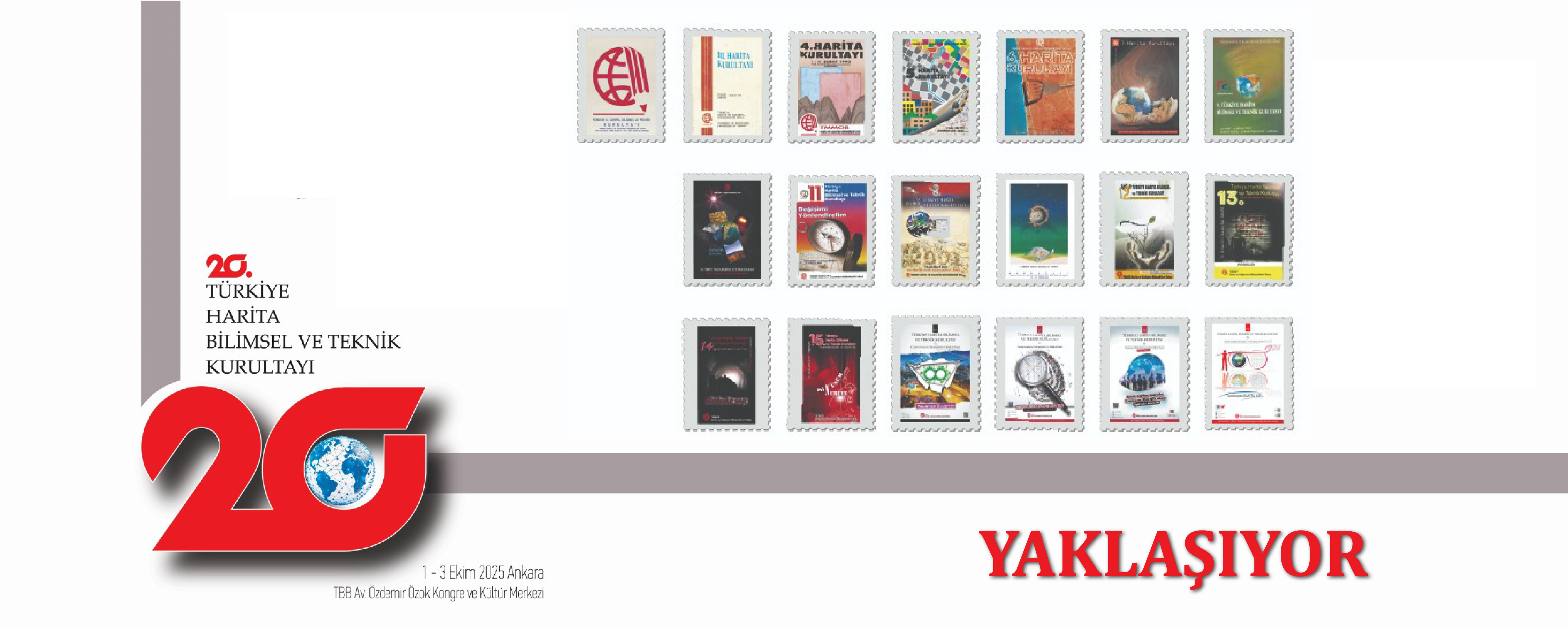 20. Türkiye Harita Bilimsel ve Teknik Kurultayı Yaklaşıyor.